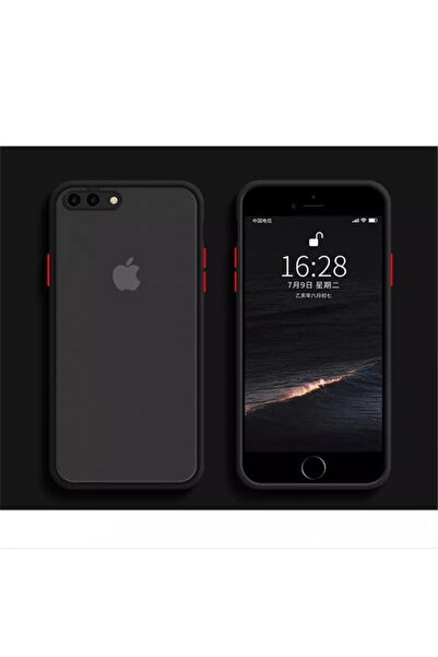 emybox Iphone 7 8 Se 2020 Uyumlu Kamera Lens Korumalı Arkası Mat Silikon Tele...