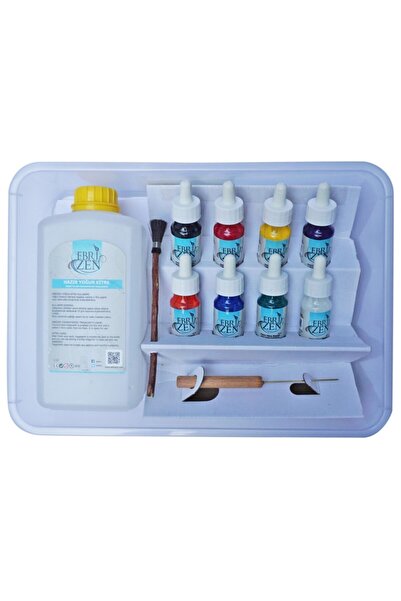 EBRİZEN Ebru Seti 8 Renk