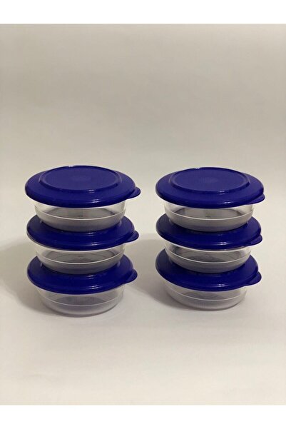 Tupperware Kristalin 6'lı Set (300 Ml) Mavi Kapak