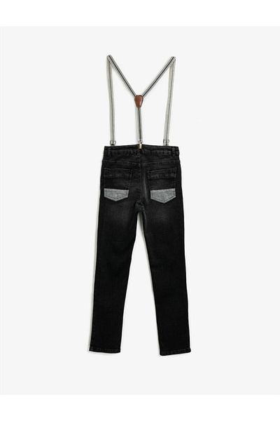 Koton Boy's Cotton Pocket Jeans