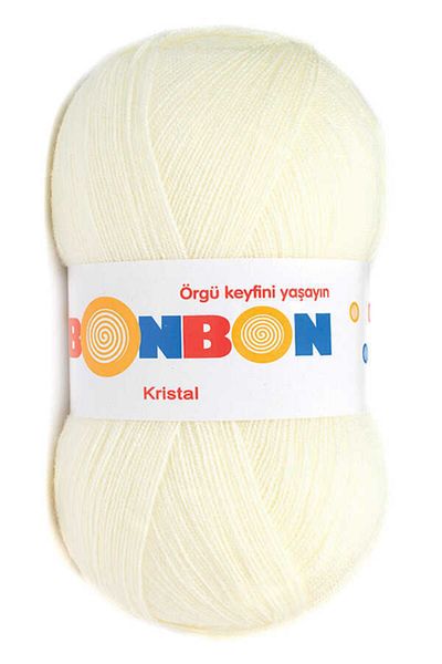 BONBON Nako Crystal 5 Τεμάχια 98223 Κίτρινη Κρέμα