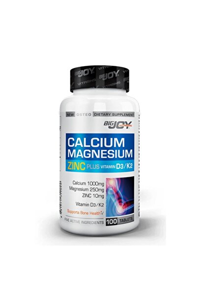 Bigjoy Vitamins Calcium Magnesium Zinc Plus 100 Tablet