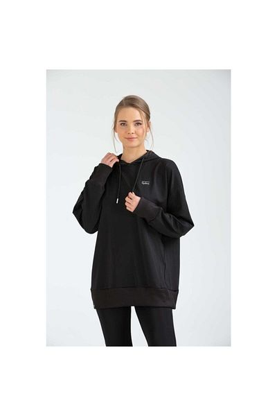 UMBRO Дамски черен спортен суитшърт Mae (vc0014-01)