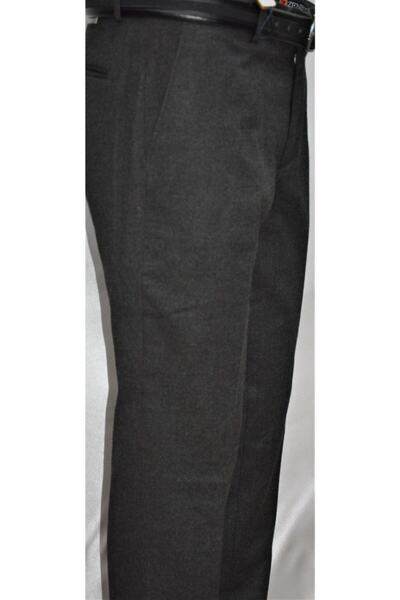 Ege Erkek Giyim Pantalon Kışlık Klasik Koyu Gri