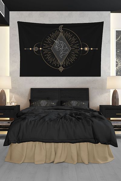 Vagonik Covor de perete cu unicorn mistic 100 X 70