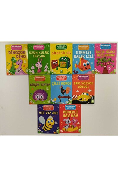 Ema Çocuk Mini Mini Fabllar 10 Kitap Ema Çocuk