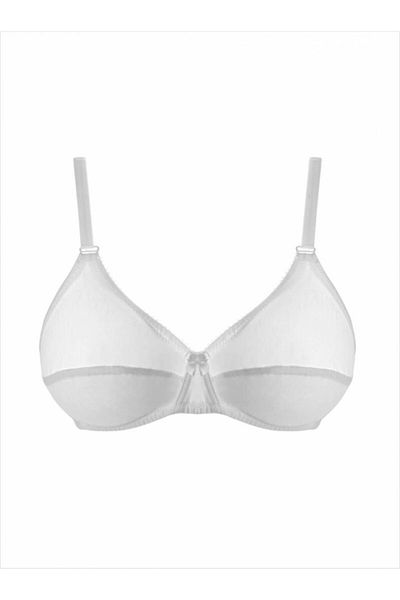 AYYILDIZ Λευκό χωρίς Underwire βαμβακερό γυναικείο σουτιέν 556