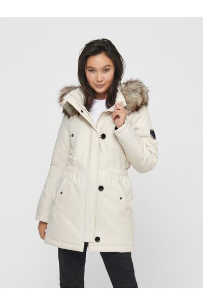 ONLY Γούνινο γυναικείο παλτό Onliris 15213755