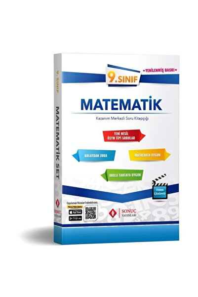 Sonuç Yayınları Sonuç 9. Sınıf Matematik Modüler Set Soru Bankası