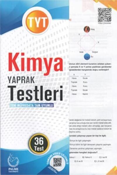 Palme Yayınevi Palme Yayınları Tyt Kimya Yaprak Test
