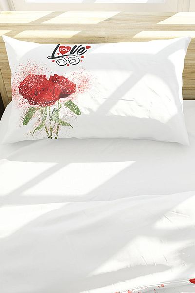 Colorpool Set cuvertură dublă Rose