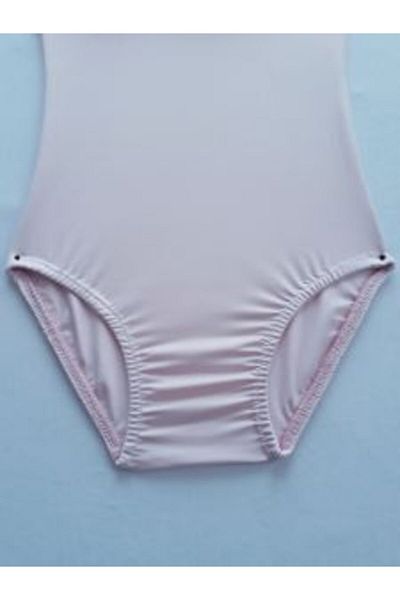 LULLY KİDS Lully Kids Girl's Pink Boat Neck Gymnastics Ballet Swimsuit