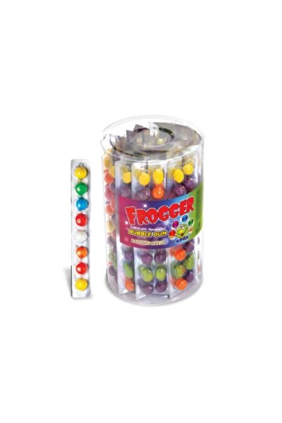 SAADET Frogger 8'li Top Meyveli Sakız 42'li Set