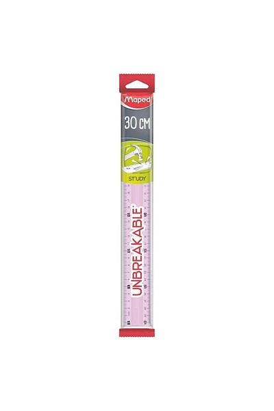 Maped Study Unbreakable Ruler 30 cm