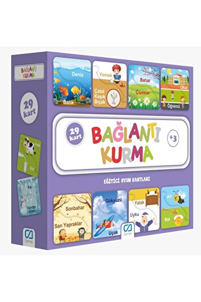 CA Games Bağlantı Kurma Eğitici Oyun Kartları