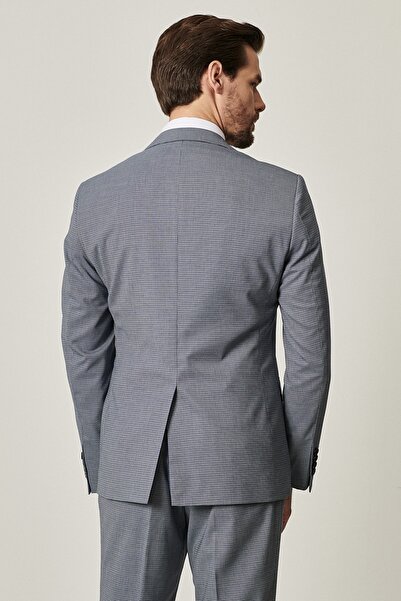 ALTINYILDIZ CLASSICS Чоловічий костюм Mavigri Slim Fit вузького крою з візерунком Potikare Yunlu водонепроникний нано-костюм