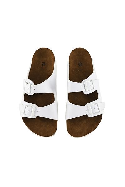 JustBow Papuci albi unisex