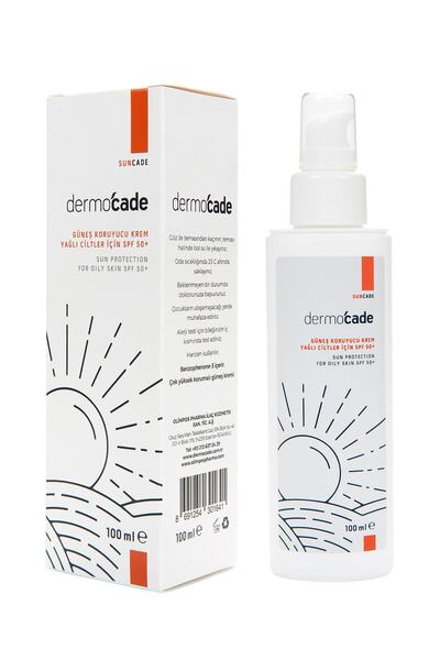 Dermocade كريم واقي من الشمس SPF 50+ للبشرة الدهنية