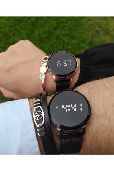 İSTLİV " Sevgili Saatleri " Dokunmatik Çift Kol Saatleri ///