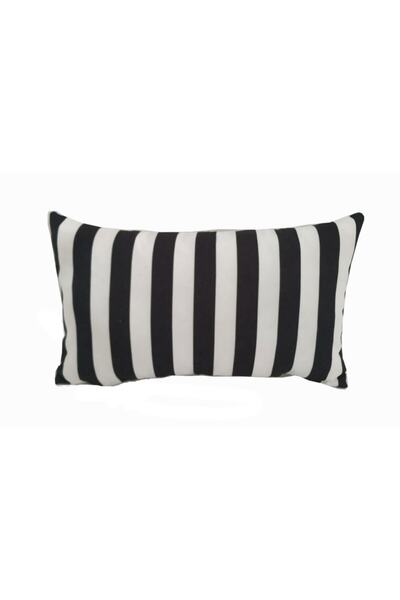 Alkan Homes غطاء وسادة مطبوع رقميًا حديثًا مخططًا مستطيل الشكل