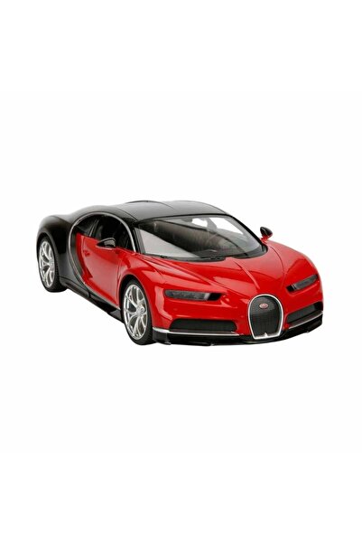 Genel Markalar 1:14 Bugatti Chiron Uzaktan Kumandalı Işıklı Araba - Kırmızı-siyah