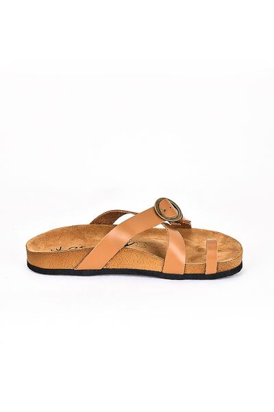 Moosefield Справжня шкіра, світло-коричневі чоловічі тапочки