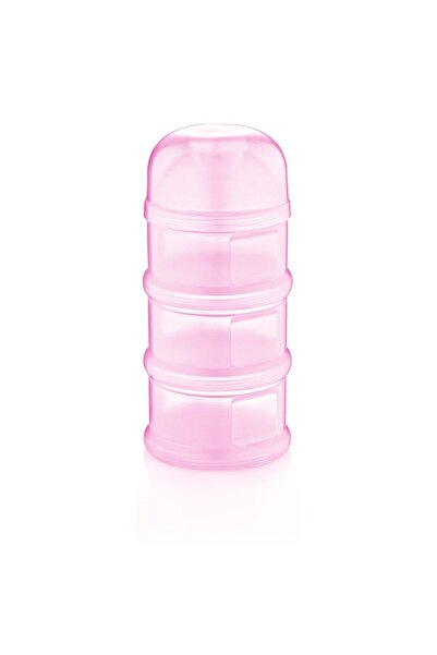 Babyjem Katlı Toz Mama Kabı Pembe