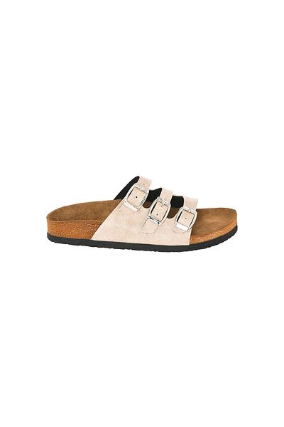 JustBow Beige Unisex Slippers