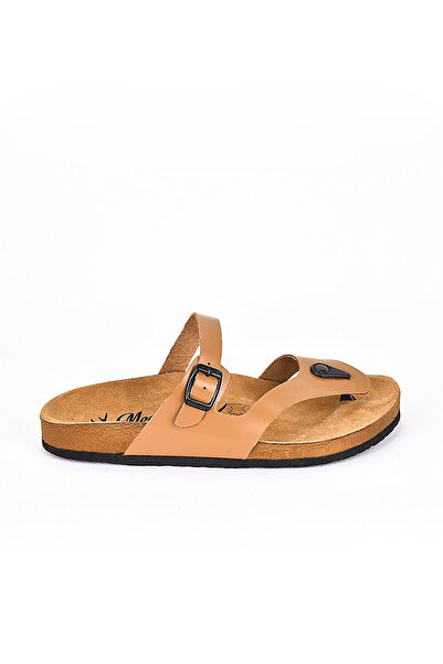 Moosefield Справжня шкіра, світло-коричневі чоловічі тапочки