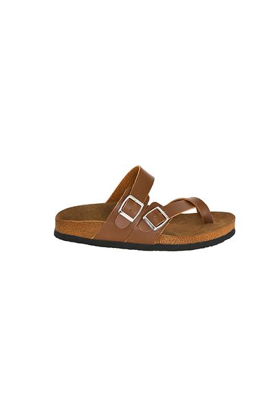 JustBow Tan Unisex Slippers