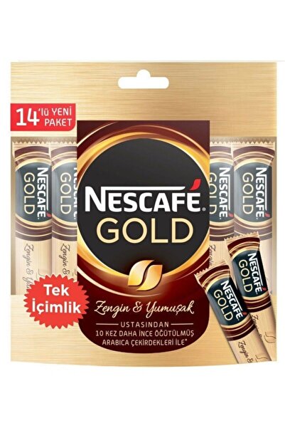 Nestle قهوة نسكافيه الذهبية 14 عبوة 2 جرام