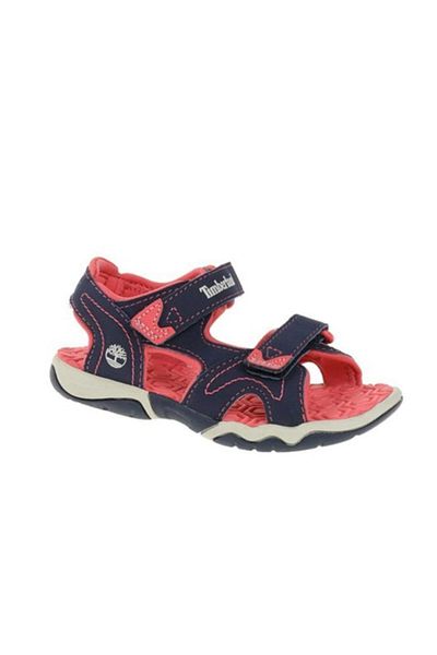 Timberland صندل للأطفال من الجنسين باللون الأحمر Adventure Seeker 2 Strap