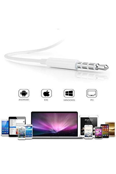 Shotex Samsung Galaxy A10s  Uyumlu Cep Telefonu Mikrofonlu Kulakiçi Kablolu Kulaklık