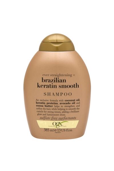 OGX 385 ml Brazilian Keratin Smooth Straightening Shampoo