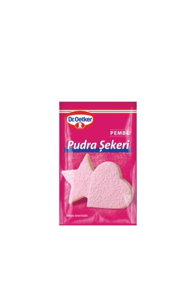 Dr. Oetker Pudra Şekeri Pembe 15 Gr