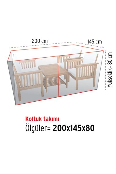 Homaks Koltuk Takımı Koruma Örtüsü 200x145