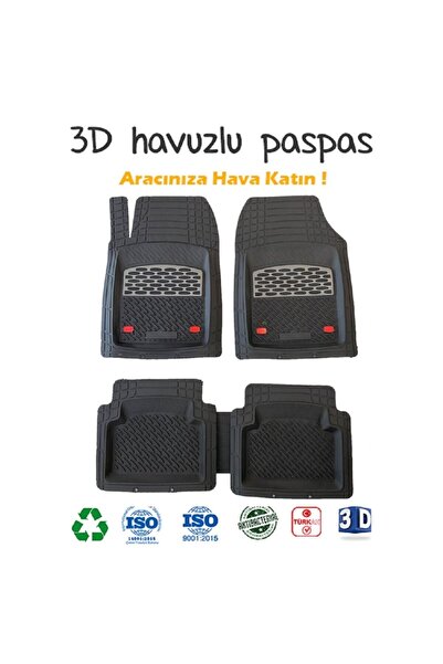 SAFİR 2000 Model Toyota Corolla Için Havuzlu Tip Universal Paspas