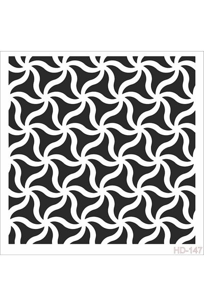 Cadence Hd147 Home Decor Stencil 45x45