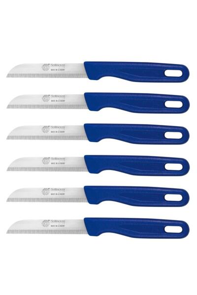Solingen Meyve Bıçağı 6'lı Mavi