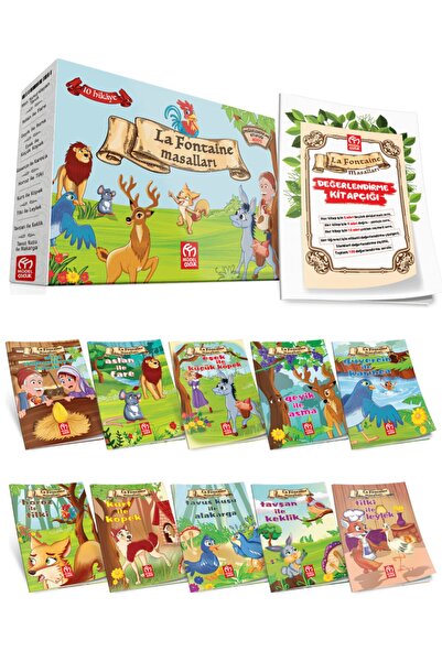 Model Eğitim Yayınları Model Eğitim Yayınları La Fontaine Masalları Hikaye Se...