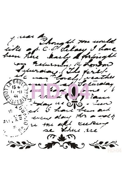Cadence Hd004 Home Decor Stencil 45x45