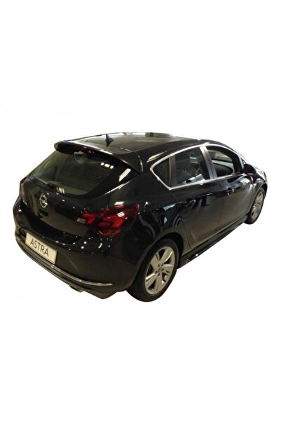 plastik body kit Opel Astra J HB Makyajlı (2013-2015) Arka Tampon Eki - Difüz...