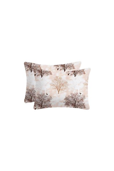 Lief Home 100% памучна калъфка за възглавница с цип| 50x70 (2 бр.)