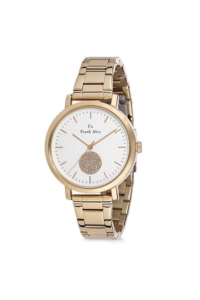 Frank Alex Women's Gold Color Wristwatch Fa10655m.05