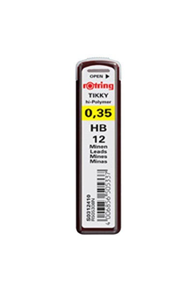 Rotring S0312410 Min Hi-polymer Hb 0.3 Mm Versatil Pen Tip (10 TUBES)