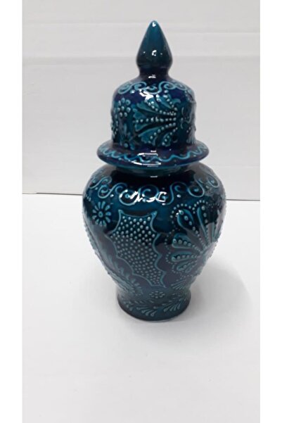 Sultan Çini -çini El Emeği Teşhip Sanatı Özel Tasarım Kabartma Desenli Çini 2...