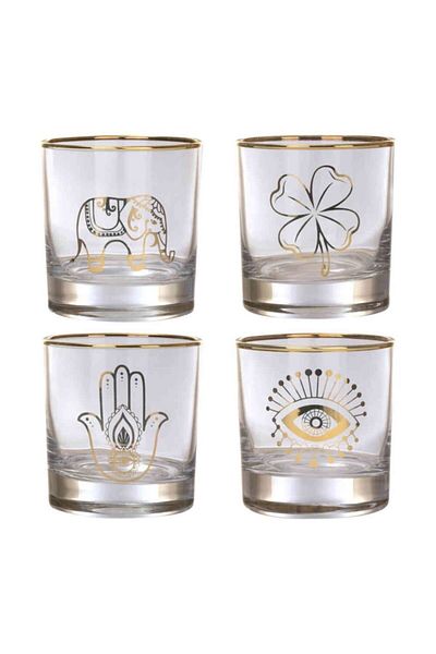 Bella Maison Std One Slit Luck - Classic Glasses Set of 4