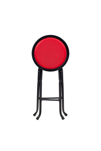 HASTUNÇ Prado Katlanabilir Tabure-kırmızı