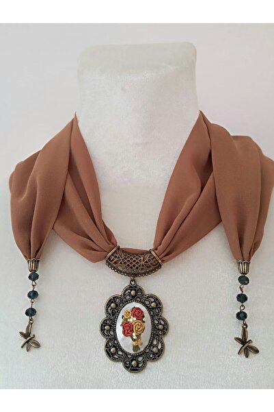 adilstore Eșarfă Brodată Manual Rococo Cusută