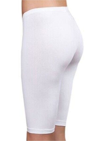 Anıt 3007 Esma Textile Γυναικείο βαμβακερό κοντό κολάν πάνω από το γόνατο